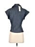 Commense Gray Blue Sleeveless Blouse Size S - photo 2