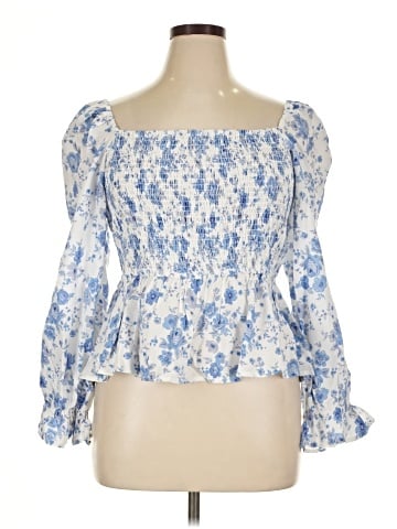Dizzy Lizzy 3/4 Sleeve Blouse (view 1)