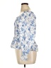 Dizzy Lizzy Blue 3/4 Sleeve Blouse Size XL - photo 5