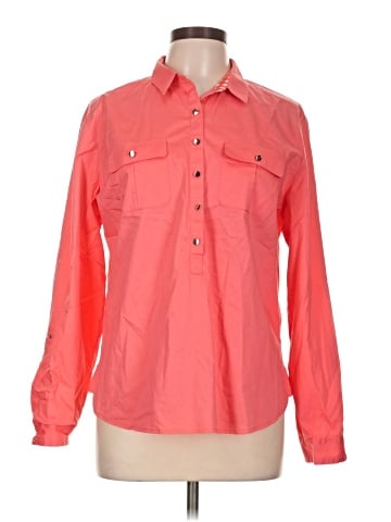 New York & Company Long Sleeve Blouse (view 1)