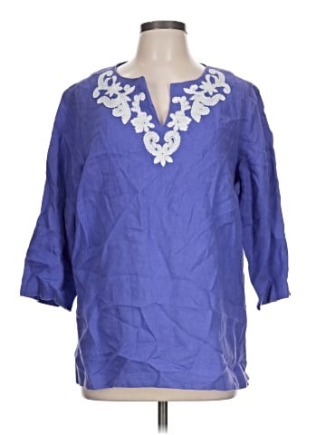Talbots Outlet 3/4 Sleeve Blouse (view 1)