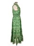 Max Studio 100% Polyester Paisley Green Casual Dress Size L - photo 4