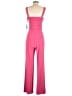 Hours Solid Pink Jumpsuit Size XS - photo 2