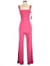 Hours Solid Pink Jumpsuit Size XS - photo 1