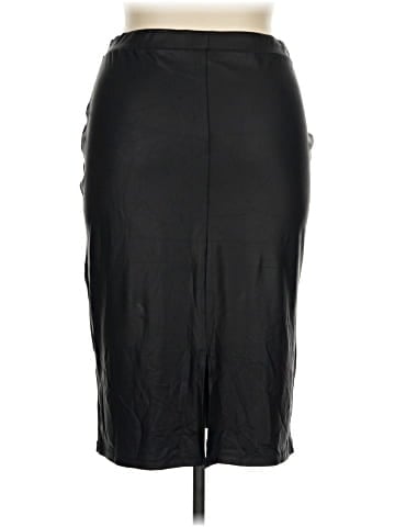 ASOS Faux Leather Skirt (view 2)
