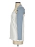 Flat White White Blue Shrug Size S - photo 5