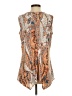 Perseption Concept Orange Sleeveless Blouse Size S - photo 2