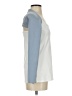 Flat White White Blue Shrug Size S - photo 4
