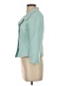 Tahari by ASL 100% Polyester Solid Teal Blazer Size 2 Petite - photo 5