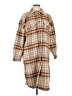 dip 100% Polyester Brown Coat Size L - photo 1