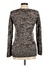Apostrophe Tweed Brown Pullover Sweater Size M - photo 2
