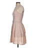 BCBGMAXAZRIA Stripes Tan Cocktail Dress Size XS - photo 5