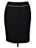 Black Label by Evan Picone Solid Black Formal Skirt Size 12 - photo 1