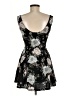 Divided by H&M Floral Black Cocktail Dress Size 6 - photo 2