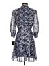 Taylor 100% Polyester Paisley Purple Casual Dress Size S - photo 2