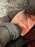 Theory 100% Cotton Orange 3/4 Sleeve Button-Down Shirt Size L - photo 8