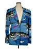 Carlisle 100% Silk Blue Blazer Size 14 - photo 1