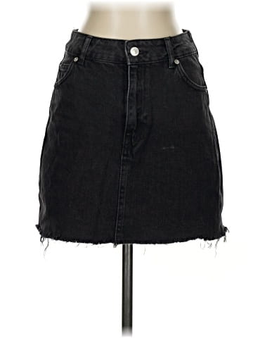 Topshop Denim Skirt (view 1)