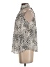 Joie 100% Polyester Animal Print Ivory Sleeveless Blouse Size XS - photo 5