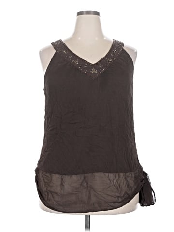 Seven7 Sleeveless Blouse (view 1)