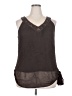 Seven7 100% Polyester Brown Sleeveless Blouse Size 18 - photo 1