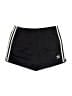 Adidas 100% Polyester Stripes Black Athletic Shorts Size 14 - photo 1