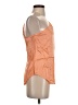 Cinq à Sept 100% Silk Solid Orange Sleeveless Silk Top Size S - photo 4