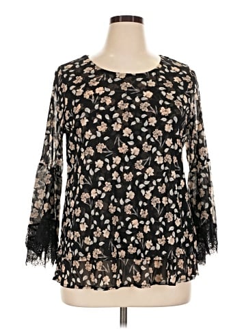 Alfani Long Sleeve Blouse (view 1)
