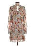 Veronica Beard 100% Polyester Floral Ivory Cocktail Dress Size 4 - photo 2
