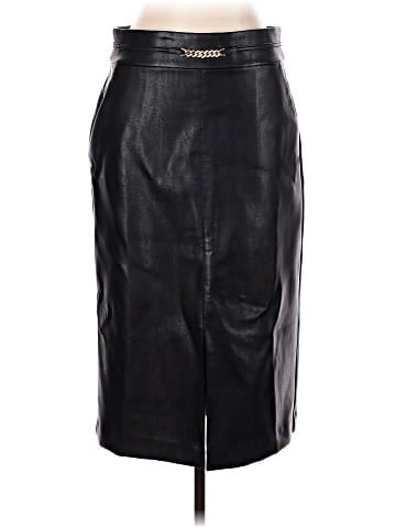 Ann Taylor Faux Leather Skirt (view 1)