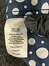 Talbots Polka Dots Blue 3/4 Sleeve Button-Down Shirt Size 16 - photo 8