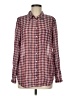 Joie 100% Cotton Plaid Red Long Sleeve Button-Down Shirt Size M - photo 1