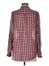 Joie 100% Cotton Plaid Red Long Sleeve Button-Down Shirt Size M - photo 2