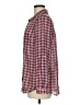 Joie 100% Cotton Plaid Red Long Sleeve Button-Down Shirt Size M - photo 5