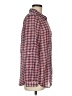 Joie 100% Cotton Plaid Red Long Sleeve Button-Down Shirt Size M - photo 4