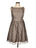 Aqua Gray Cocktail Dress Size 12 - photo 1