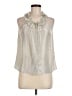 J.Crew Silver Sleeveless Blouse Size 6 (petite) - photo 1