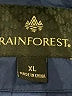 Rainforest 100% Polyester Blue Raincoat Size XL - photo 3