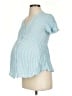 Isabel Maternity Blue Romper Size Sm Maternity - photo 1