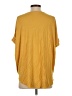 Double Zero Yellow Short Sleeve Blouse Size S - photo 2
