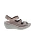 Clarks Gray Wedges Size 8 - photo 1
