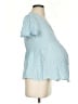 Isabel Maternity Blue Romper Size Sm Maternity - photo 4