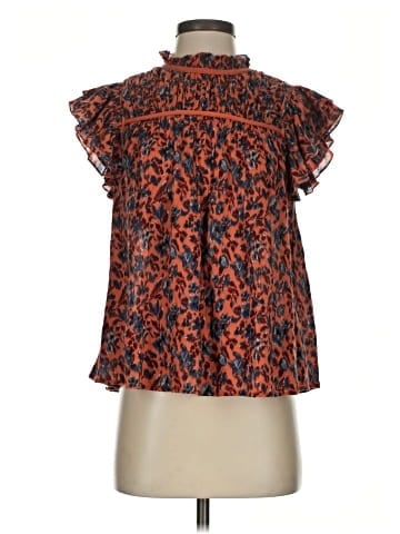 Ulla Johnson Short Sleeve Blouse (view 1)