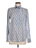 J.Crew 100% Cotton Paisley Blue Long Sleeve Button-Down Shirt Size 6 - photo 1