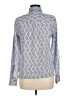 J.Crew 100% Cotton Paisley Blue Long Sleeve Button-Down Shirt Size 6 - photo 2
