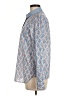 J.Crew 100% Cotton Paisley Blue Long Sleeve Button-Down Shirt Size 6 - photo 5