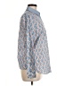 J.Crew 100% Cotton Paisley Blue Long Sleeve Button-Down Shirt Size 6 - photo 4