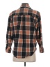 Billabong 100% Cotton Plaid Brown Long Sleeve Button-Down Shirt Size S - photo 2