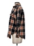 Billabong 100% Cotton Plaid Brown Long Sleeve Button-Down Shirt Size S - photo 5