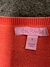 Lilly Pulitzer 100% Cotton Argyle Orange Pullover Sweater Size S - photo 7